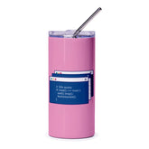 Motivational Code Design Pink Tumbler for Coders product type